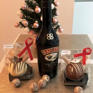 Chocoladebom met alcohol